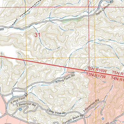 Newhall, CA FSTopo Preview 3