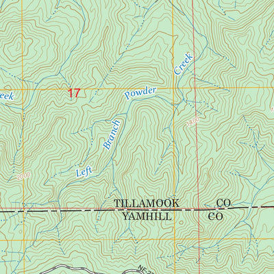 Niagara Creek, OR FSTopo Preview 3