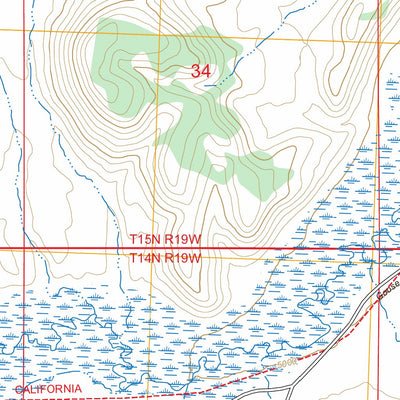 Nile Spring, NV-UT-ID FSTopo Preview 3
