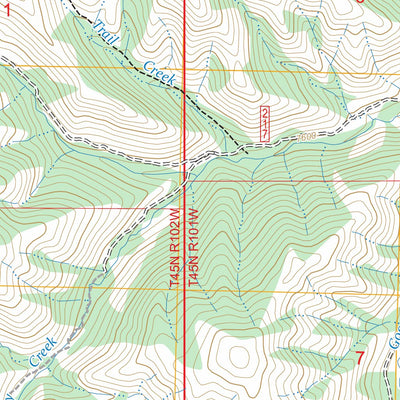 Noon Point, WY FSTopo Preview 3