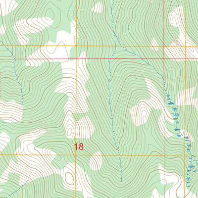Ninemile Peak, NV FSTopo Preview 3