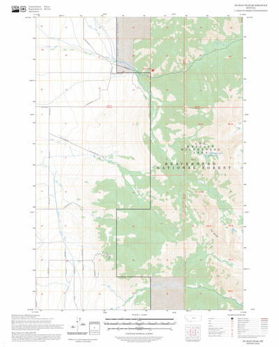 No Man Peak, MT FSTopo Preview 1