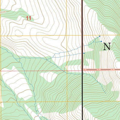 No Man Peak, MT FSTopo Preview 2