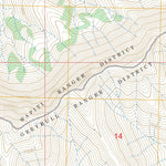 North Fork Pickett Creek, WY FSTopo Preview 3