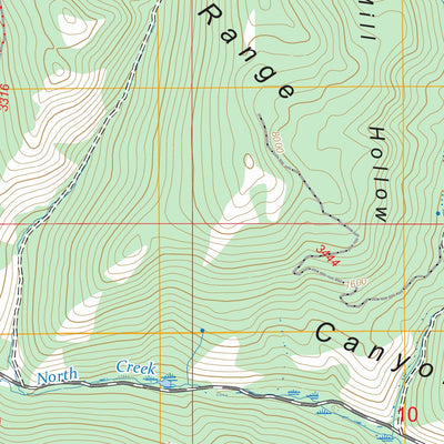 North Canyon, ID FSTopo Preview 3
