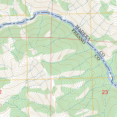 North Fork, CA FSTopo Preview 3