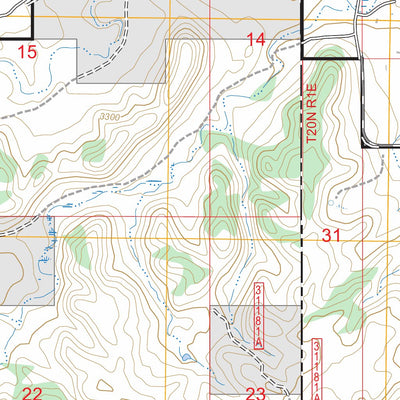North Slick Creek, MT-SD FSTopo Preview 3