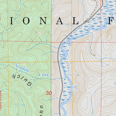 North Fork, OR FSTopo Preview 2