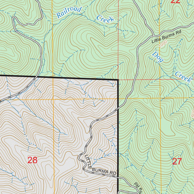 North Fork, OR FSTopo Preview 3