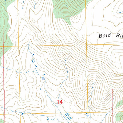 North Ridge, WY FSTopo Preview 2