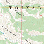 North Toiyabe Peak, NV FSTopo Preview 3