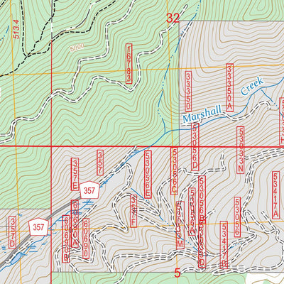 Northeast Missoula, MT FSTopo Preview 3