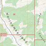Northumberland Pass, NV FSTopo Preview 3