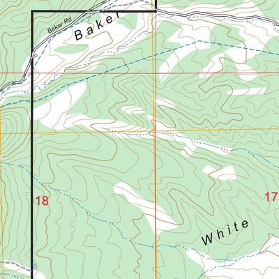 North Willow Canyon, UT FSTopo Preview 2