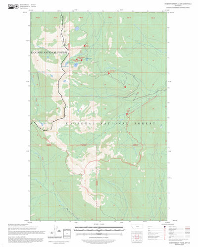 Northwest Peak, MT-BC FSTopo Preview 1