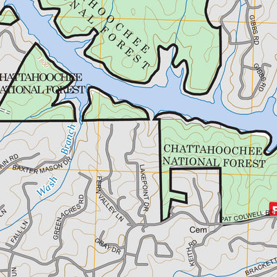 Nottely Dam, GA-NC FSTopo Preview 3