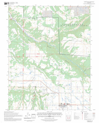 Norwood, CO FSTopo Preview 1