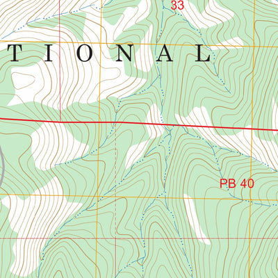 O Block Canyon, NM FSTopo Preview 2