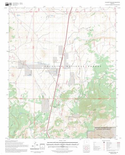 O'Leary Peak, AZ FSTopo Preview 1
