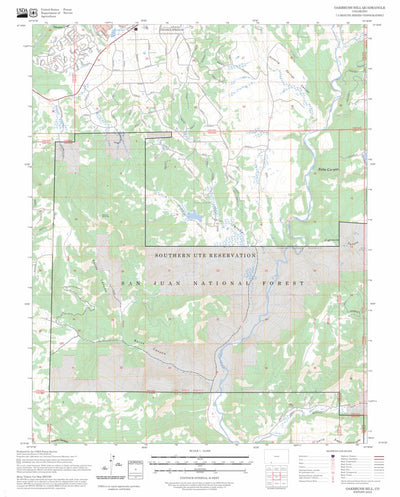Oakbrush Hill, CO FSTopo Preview 1