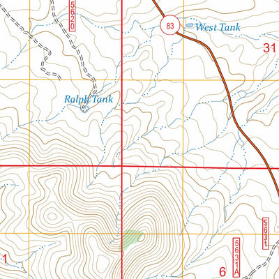 O'Donnell Canyon, AZ FSTopo Preview 2