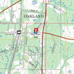 Oakland, MS FSTopo Preview 3