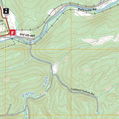 Oakvale, WV-VA FSTopo Preview 3