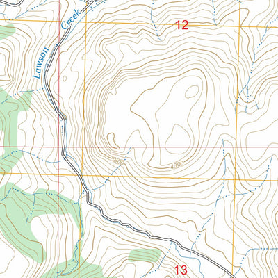 Ochoco Reservoir, OR FSTopo Preview 3