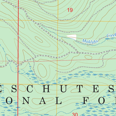 Odell Lake, OR FSTopo Preview 2