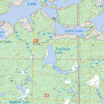 Ogishkemuncie Lake, MN FSTopo Preview 3