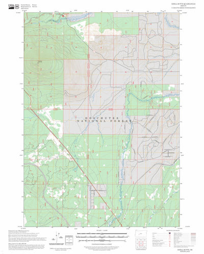 Odell Butte, OR FSTopo Preview 1