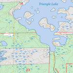 Ojibway Lake, MN FSTopo Preview 2
