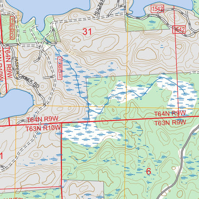 Ojibway Lake, MN FSTopo Preview 3