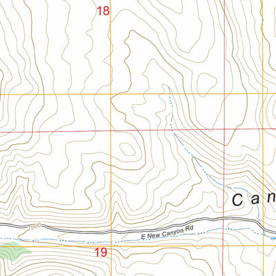 Old Canyon, UT FSTopo Preview 2