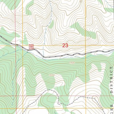 Old Canyon, UT FSTopo Preview 3