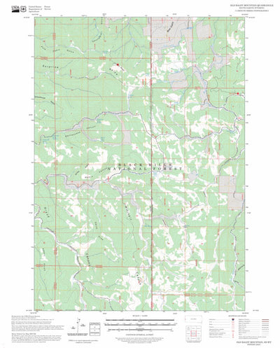 Old Baldy Mountain, SD-WY FSTopo Preview 1