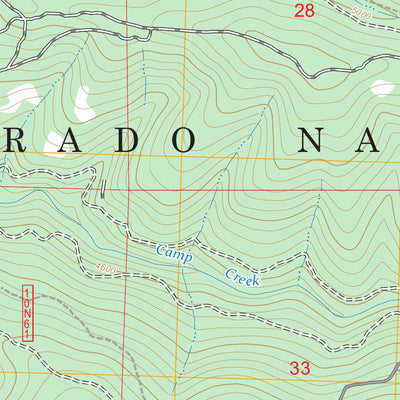 Old Iron Mountain, CA FSTopo Preview 2