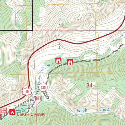 Old Maid Gulch, WY FSTopo Preview 3