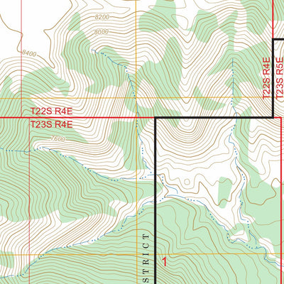 Old Woman Plateau, UT FSTopo Preview 3