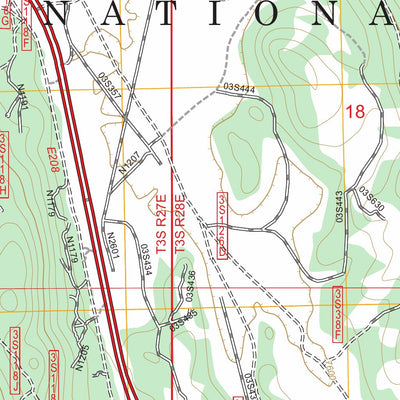 Old Mammoth, CA FSTopo Preview 2