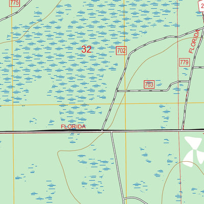 Olustee, FL FSTopo Preview 2