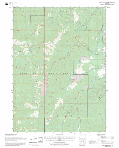 Onion Mountain, OR FSTopo Preview 1