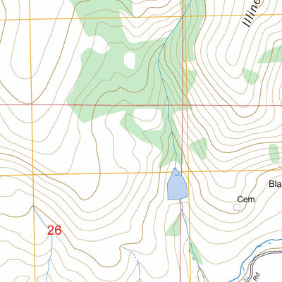 Ophir Creek, MT FSTopo Preview 2