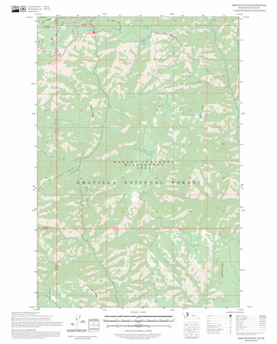 Oregon Butte, WA FSTopo Preview 1
