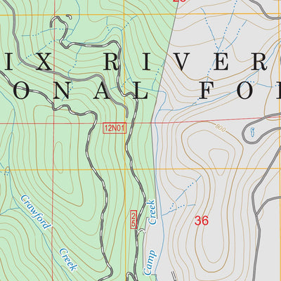 Orleans, CA FSTopo Preview 2