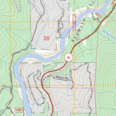 Orleans, CA FSTopo Preview 3