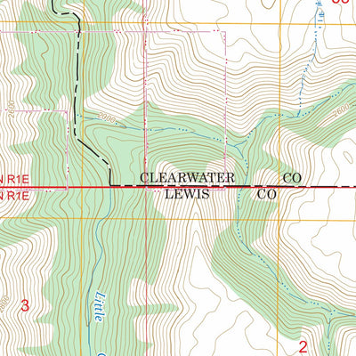 Orofino West, ID FSTopo Preview 3