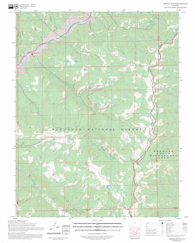 Orphan Butte, CO FSTopo Preview 1