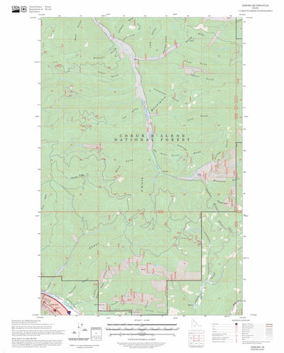 Osburn, ID FSTopo Preview 1