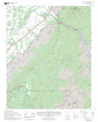 Oswald Dome, TN FSTopo Preview 1